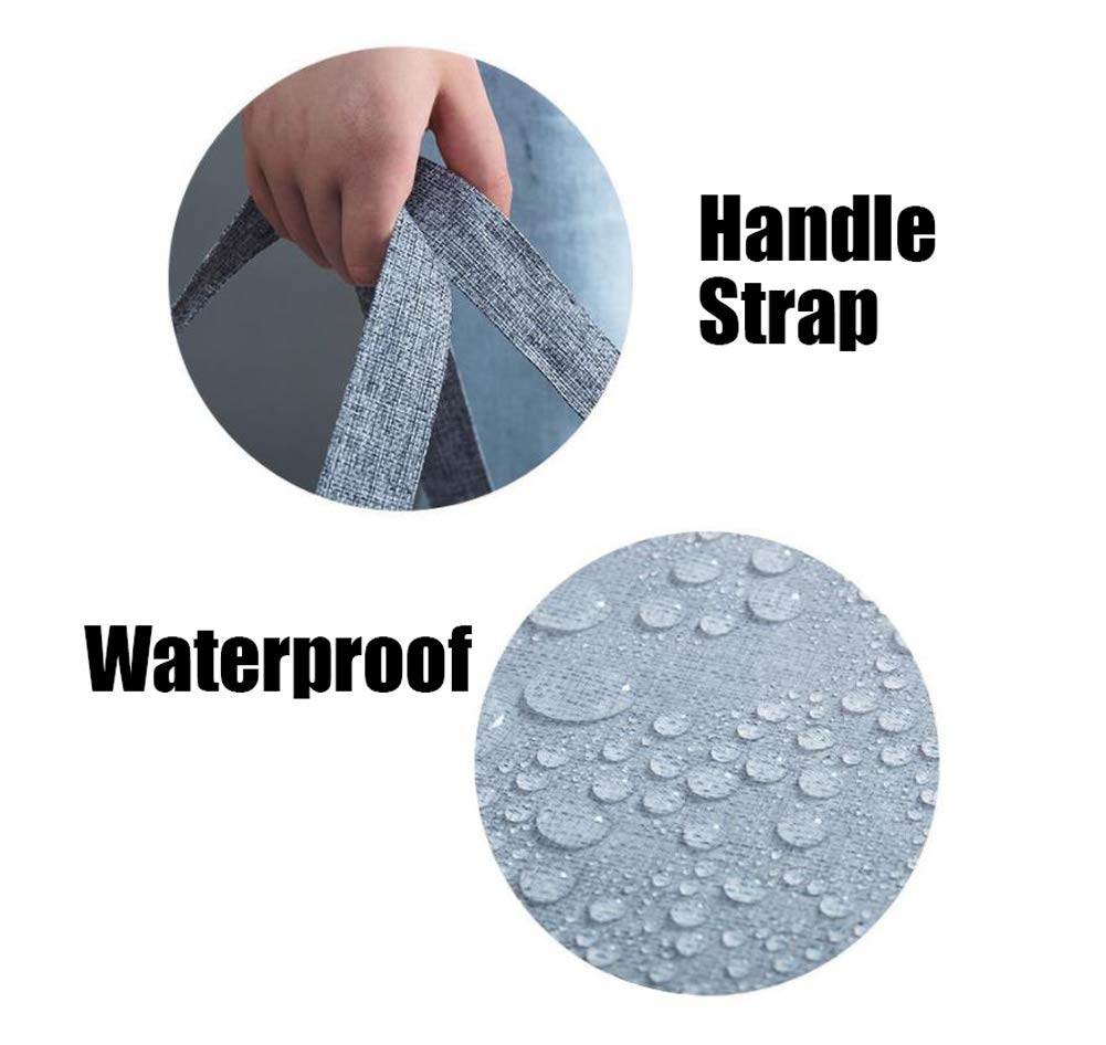 Ubagoo 145L Grote Capaciteit Sterke Opbergtas Waterdichte Stevige 600D Oxford Materiaal Organizer Zakken Ideaal Voor Beddengoed, Dekbedden, Kussens, Kleding of Verhuizen