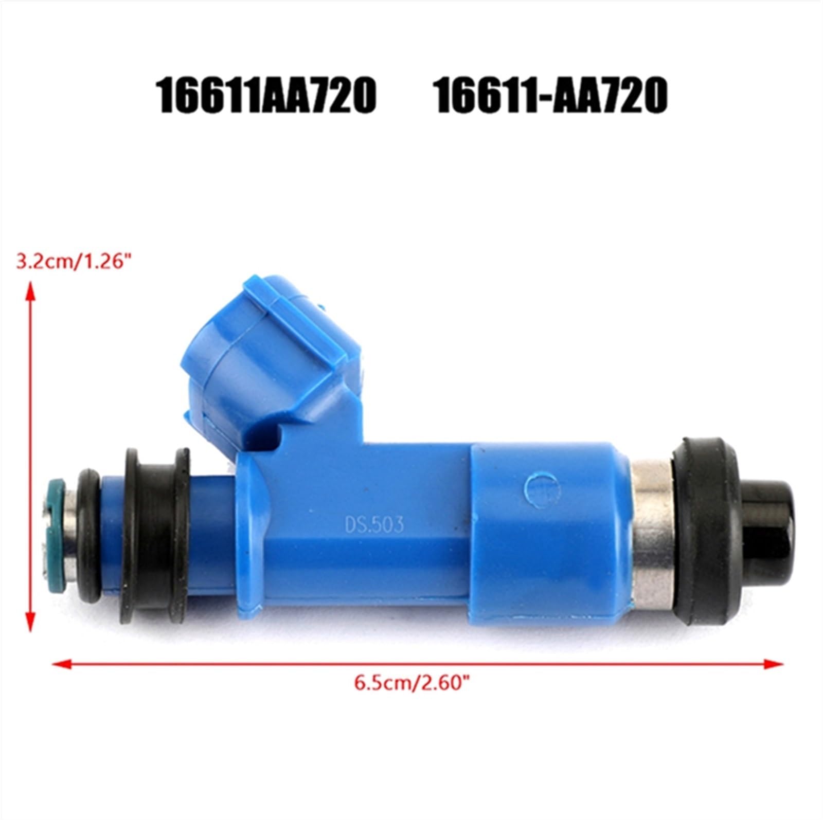 Valvola Controllo della Pompa del Carburante 4PCS 565Cc Iniettore di Carburante Accessori per Auto Parti del Motore per Subaru per Forester 2.5L