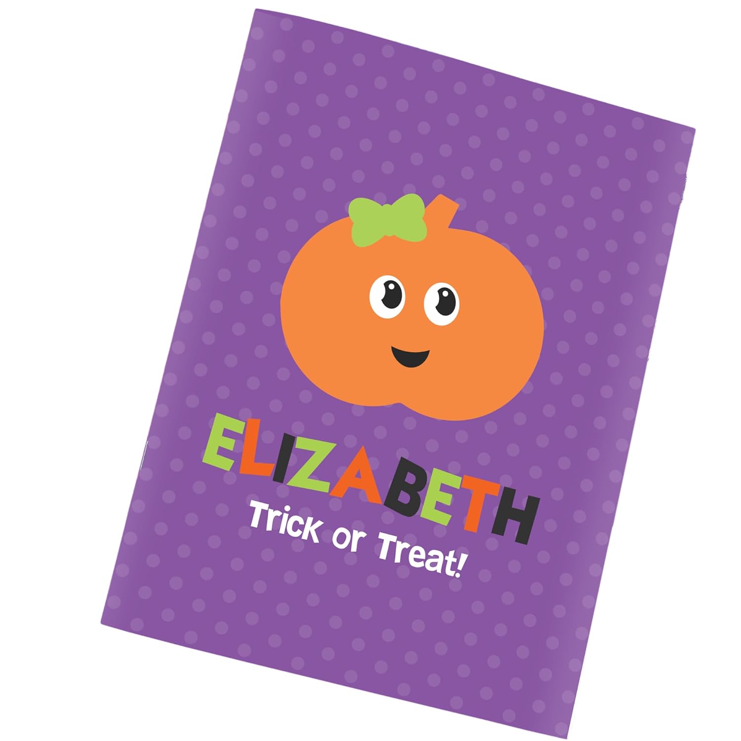 Personalization Universe Halloween Character Personalized Coloring Book      Staple Bound – January 1, 2024