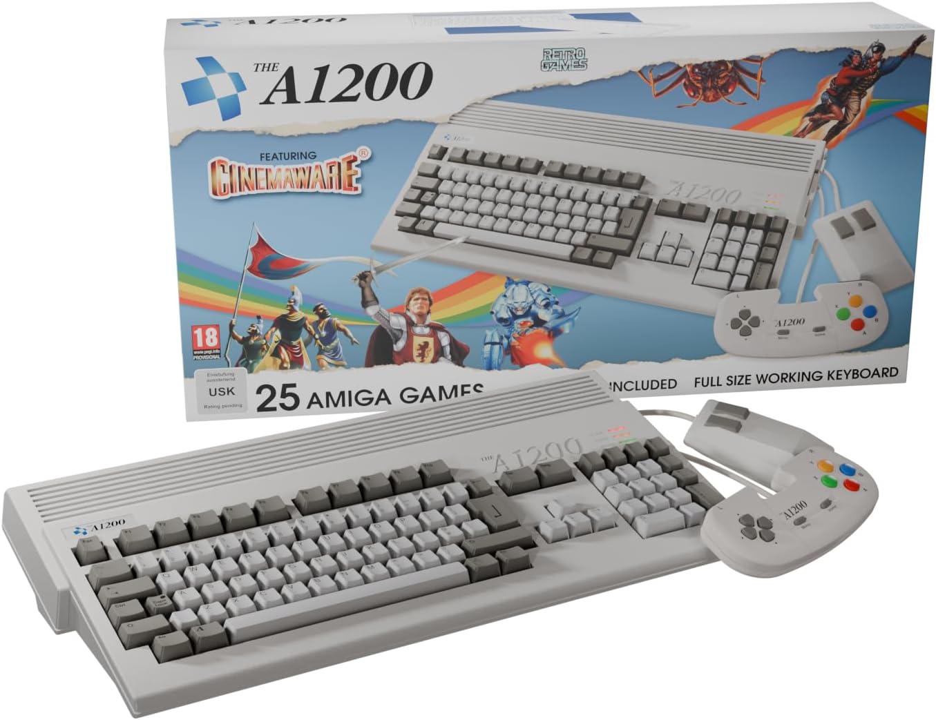 The A1200 retro videojuegos The A1200 retro videojuegos