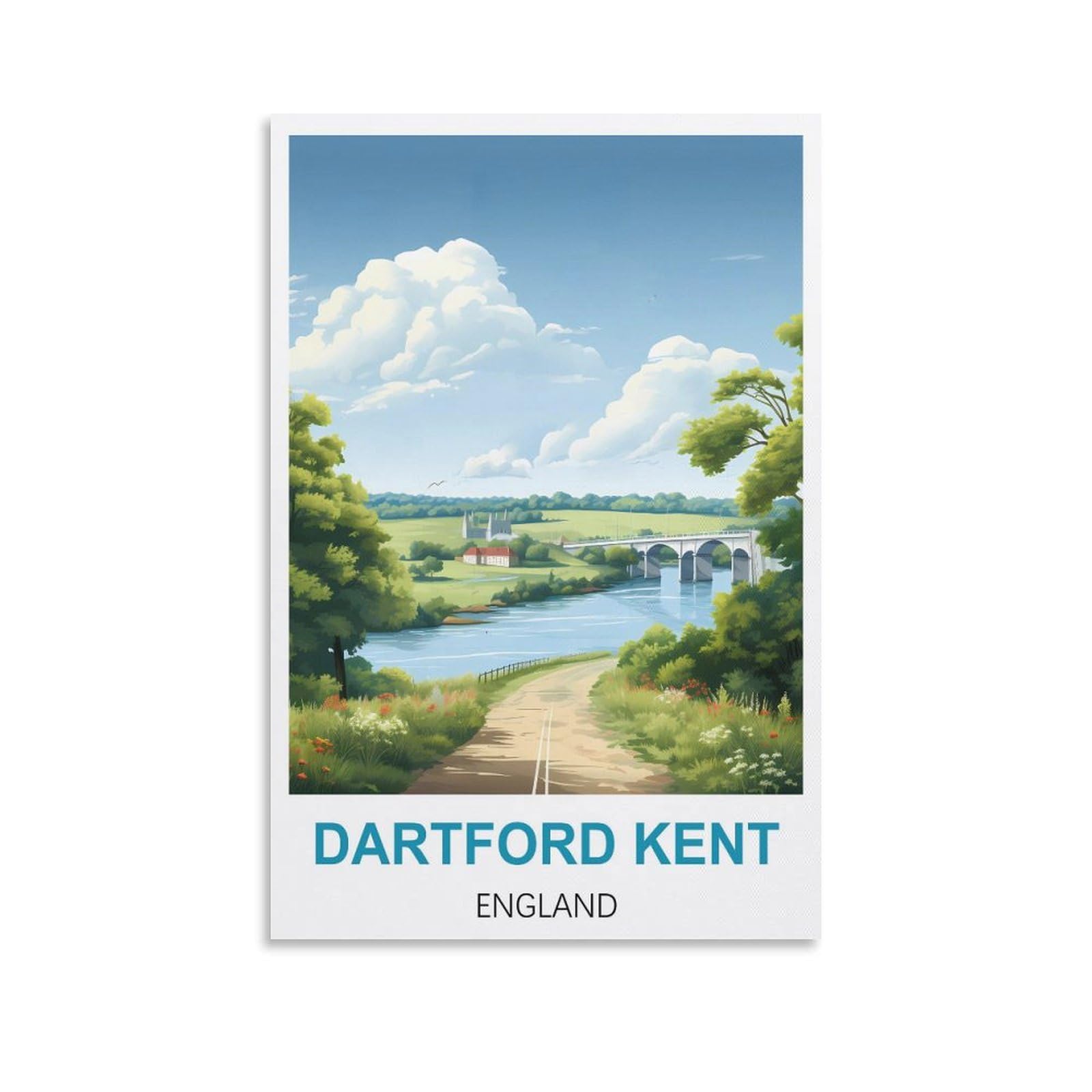 Funny Tin Signs,Dartford Kent Englands,Funny Vintage Metal Sign Plaqu Poster Wall Art Pub Bar Kitchen Garden Bathroom Home Decor 15x30cm