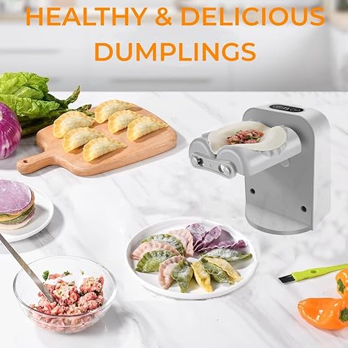 Miniatura 7 de PreZiouz Máquina eléctrica para hacer albóndigas, herramienta de prensa automática para hacer albóndigas para cocina, 2 modos de fabricación rápida