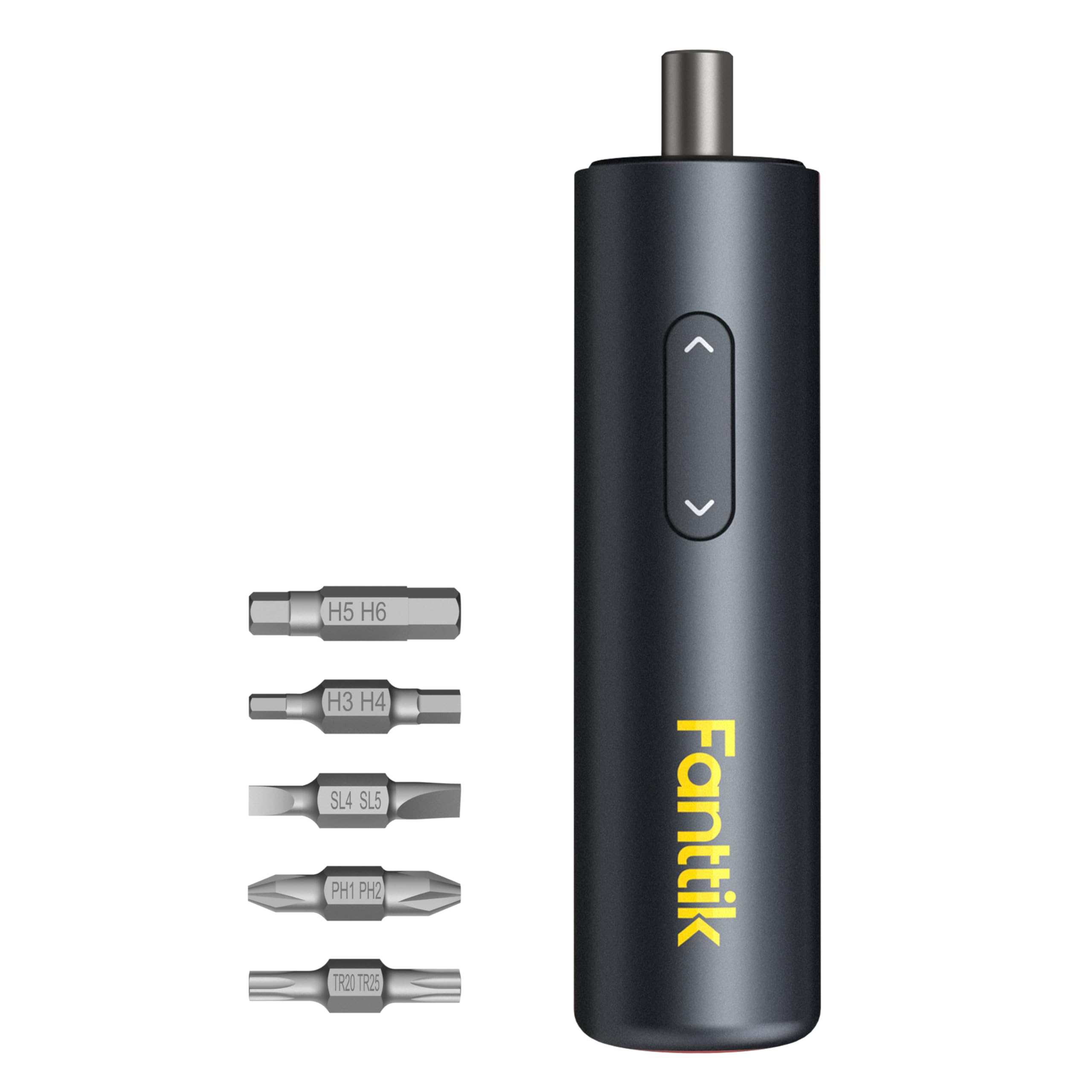 Fanttik NEX S1 Capsule Electric Screwdriver, 3.7 V, Cordless Screwdriver, 5 N.m, 320 RPM, 5 Double-ended Bits, Rechargeable, Mini Design, LED Light, 1/4 inch Hex, Furniture, Appliances, Appliances