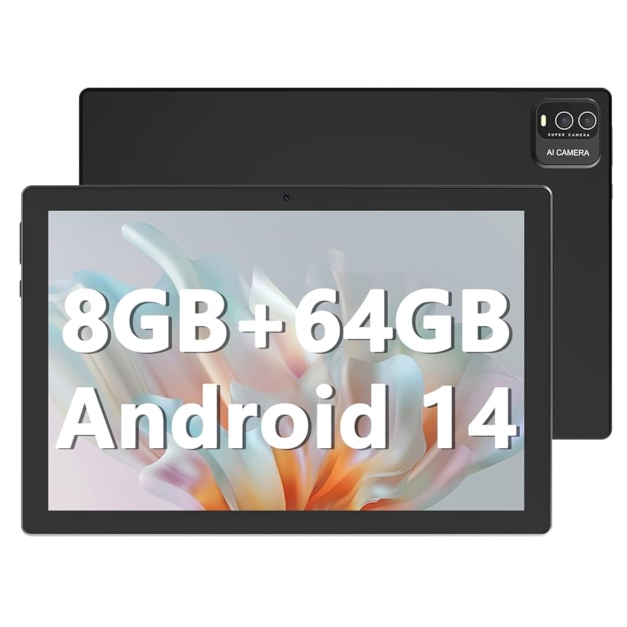 Android 14 10.1インチタブレット 8GB RAM 64GB ROM Amazon.com : Android 14 Tablet, 10.1 inch 8GB RAM+64GB ROM