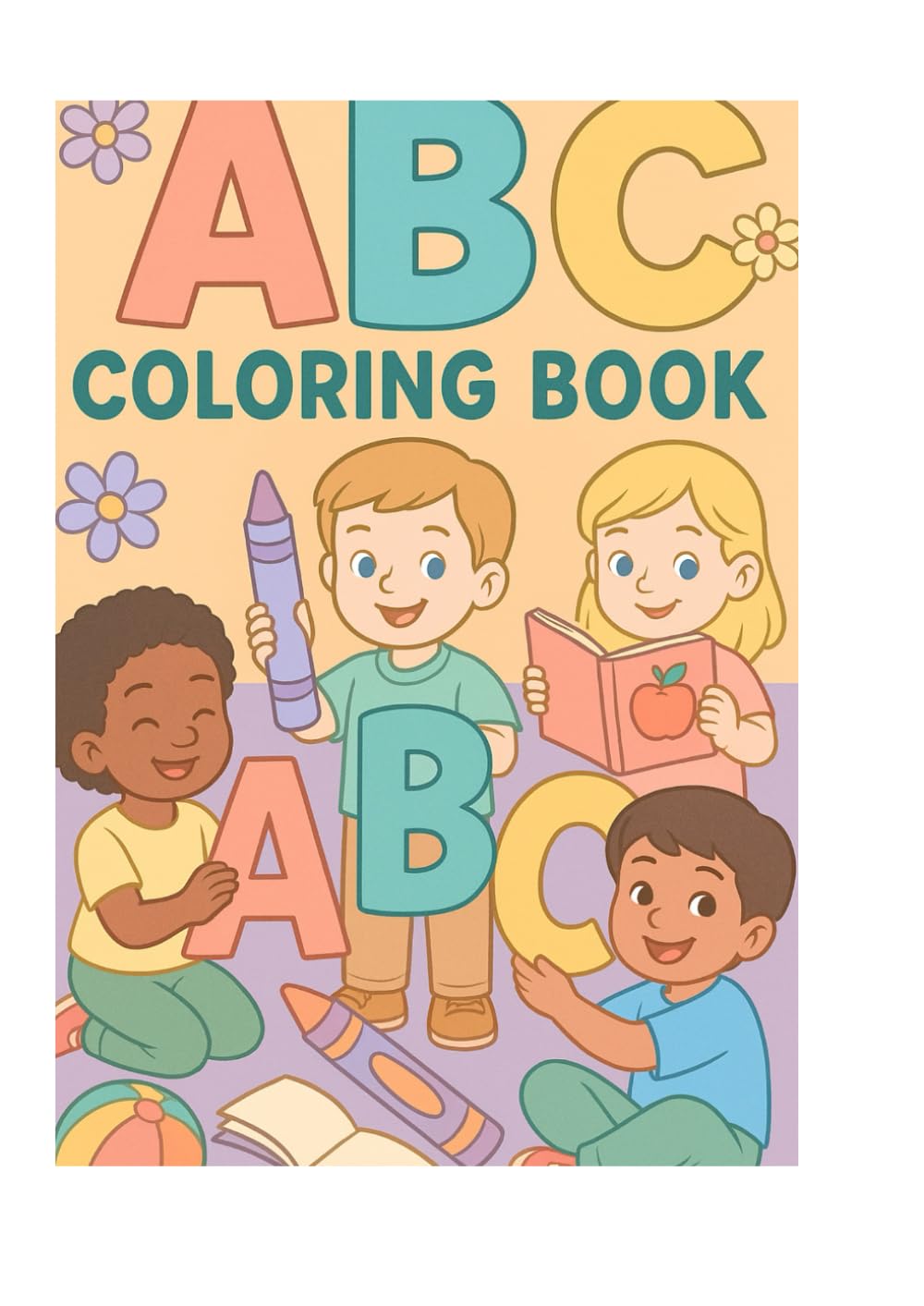 ABC colouring book