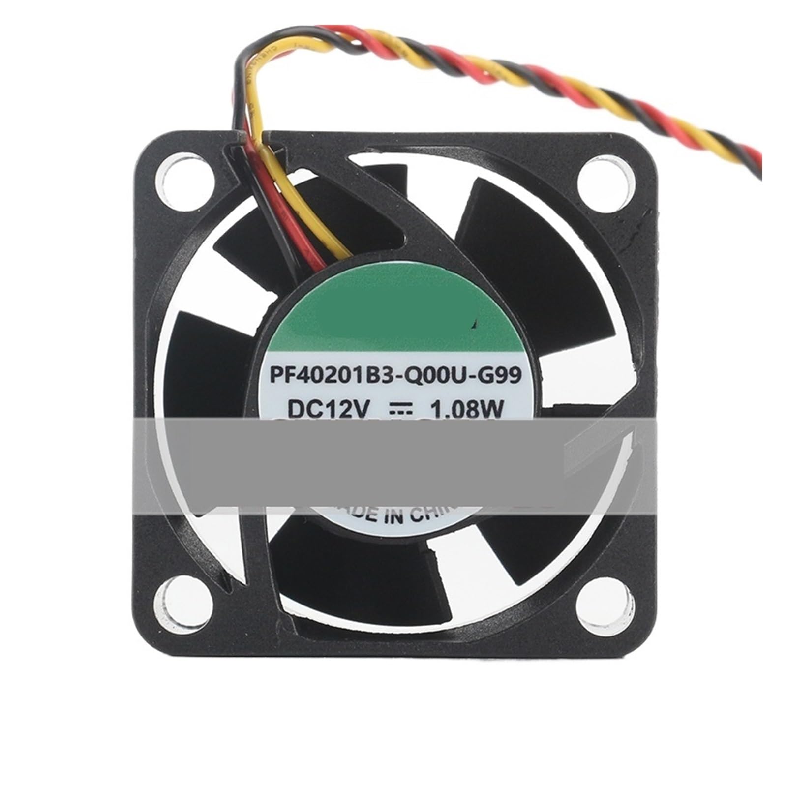 IVEKYKIBC Fan DC12V 1.08W 4CM 4020 PF40201B3-Q00U-G99 40 * 20MM Cooling