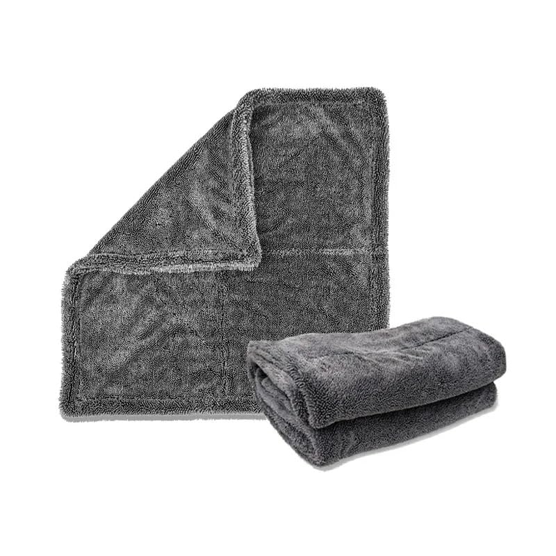 Autowaschhandtuch, 1200 g/m², Mikrofaser, doppelseitig, ultra-saugfähig, Autowaschtuch, Reinigungstuch, Trockentuch, Waschzubehör, 40 x 60 cm, 1 Stück