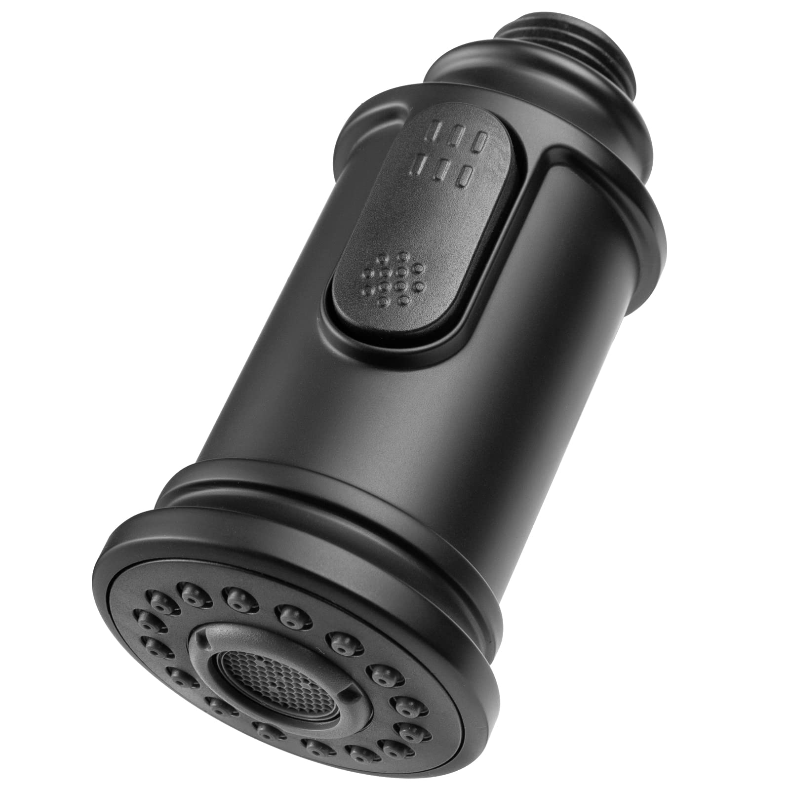 Kitchen Sink Faucet Head Replacement, Lava Odoro Pull Down Faucet Sprayer Head for Kitchen Sink 2 Function Replacement Kitchen Faucet Head, Matte Black (Matte Black)