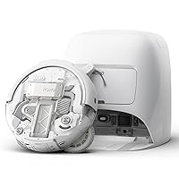 DJI ROMO A robot aspirapolvere e lavapavimenti con robot trasparente