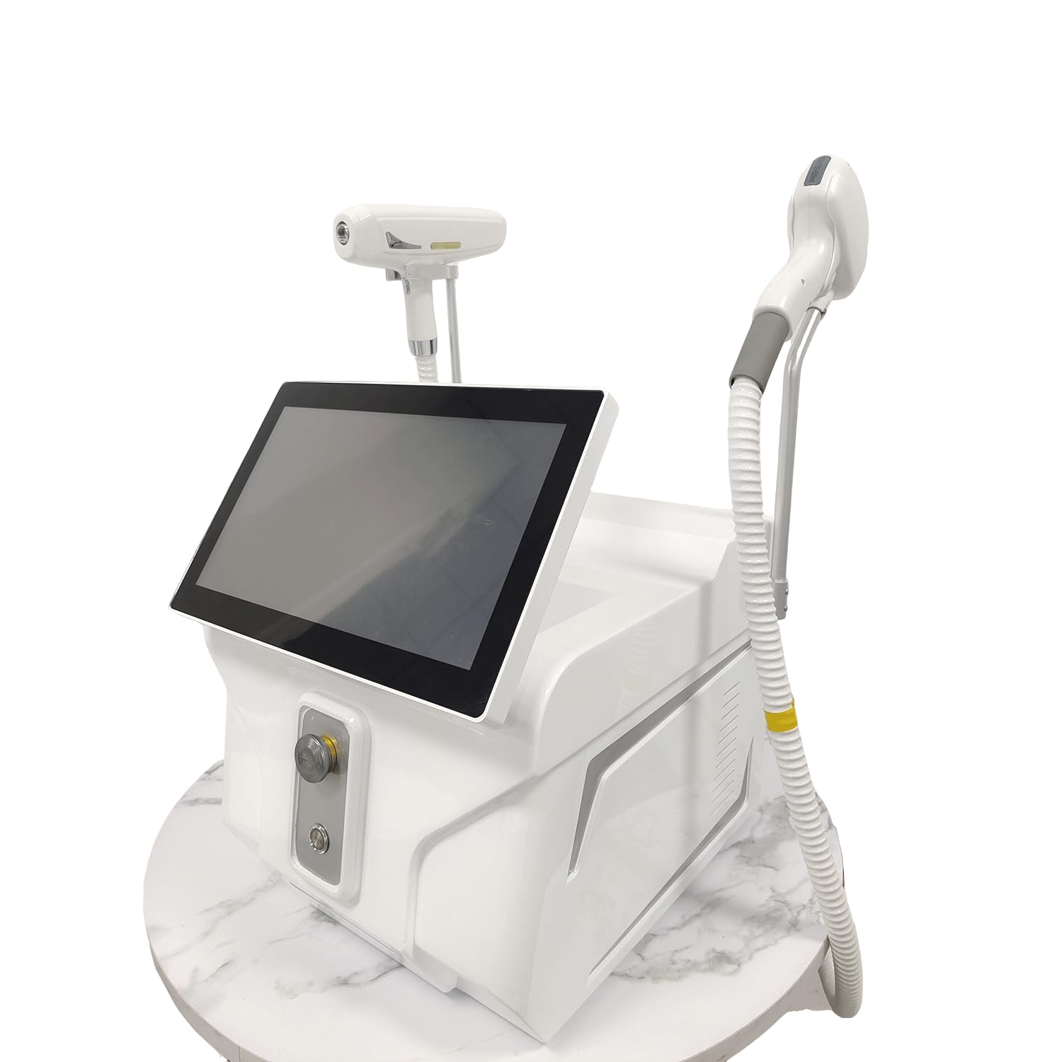Equipo profesional de cuidado de belleza 2 en 1 con pantalla táctil grande y sistema de refrigeración, dispositivo de cuidado personal multifunción para salón, spa y uso doméstico