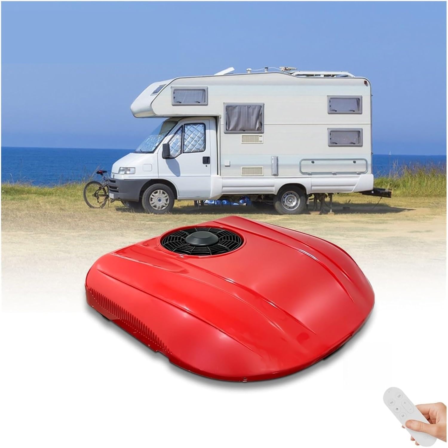 空調と暖房、 電気トラック車 RV 屋上エアコン、パーキングエアコン 12V 24V キャンピングカー キャンピングカー バン キャ