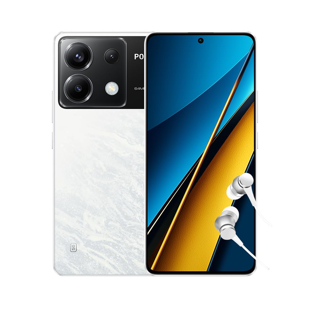 POCO X6 5G White - Smartphone 12+256GB, Snapdragon 7s Gen 2, 64MP