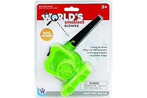 World's Smallest Blower: Mini Toy Leaf Blower for Kids