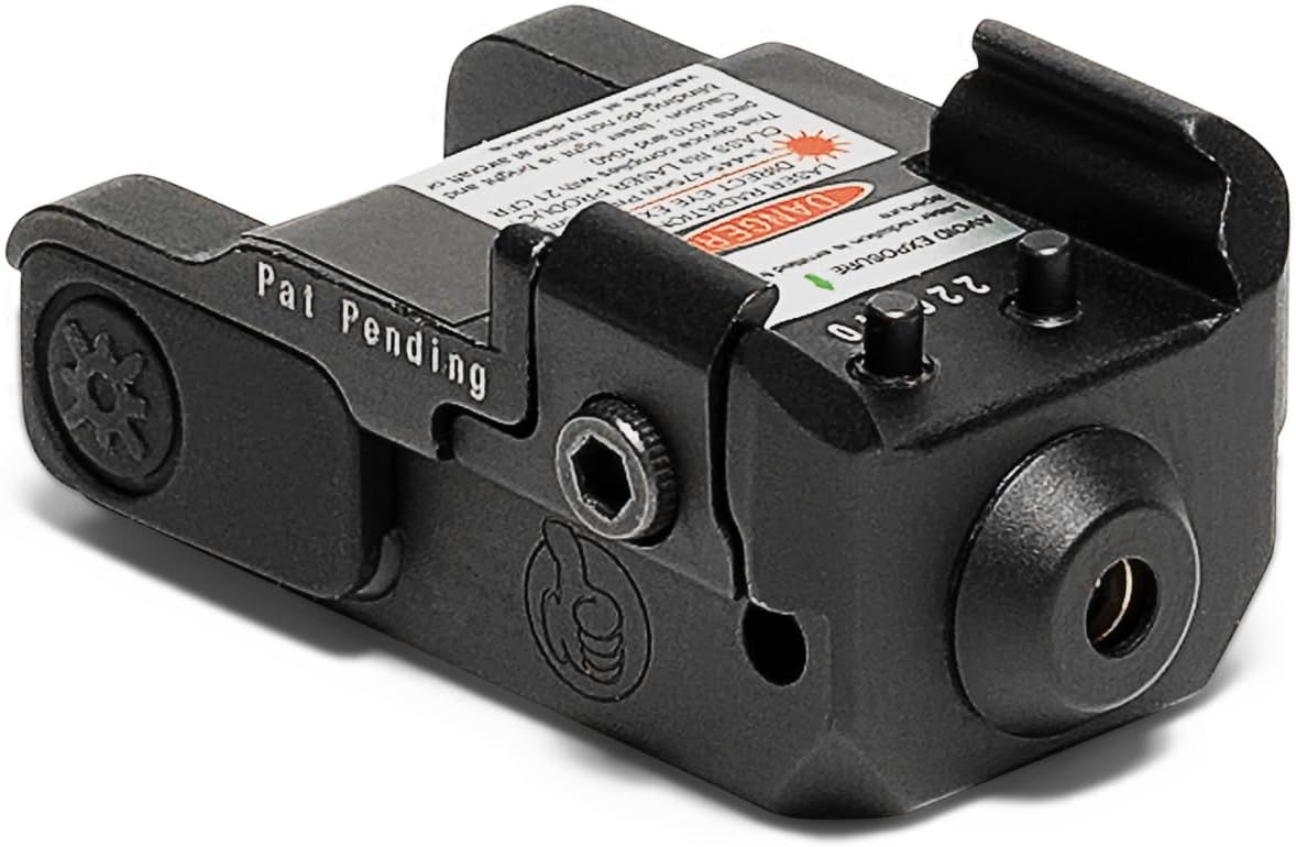Osprey Global GRN-OSP-GLRRE : Rechargeable Weapon Mount Mini Green Low-Profile Pistol Laser Sight (Class IIIA, <5mW)