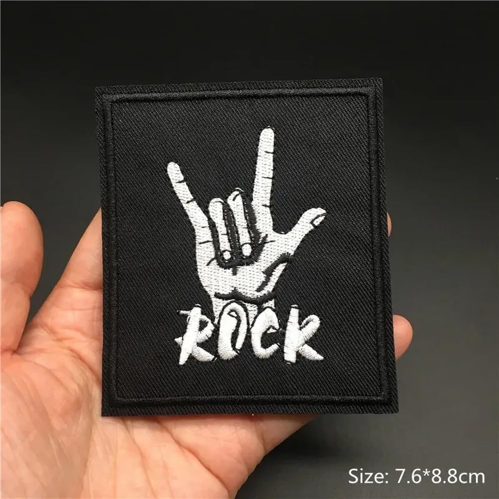 Ramones Hq Round 382845 Toppa ricamata con stemma da stirare - Italia