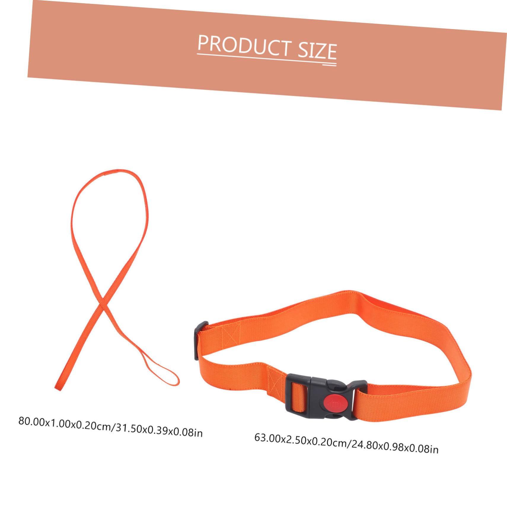 OSOLADY 1Set Swim Training Safety Belt Harness for Pool Workouts Durable for All Ages Comfortable Waist Strap for Swim Training Sessions