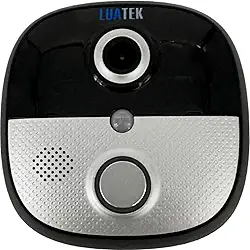 Vídeo Porteiro Digital Olho Mágico de Segurança Visão Noturna Infravermelha até 10m Wi-Fi com Áudio e Vídeo Câmera HD 720p