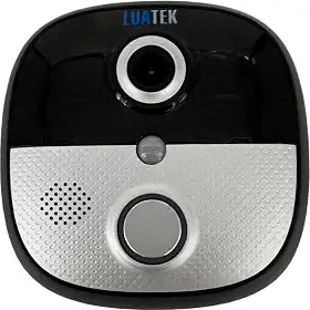 Vídeo Porteiro Digital Olho Mágico de Segurança Visão Noturna Infravermelha até 10m Wi-Fi com Áudio e Vídeo Câmera HD 720p