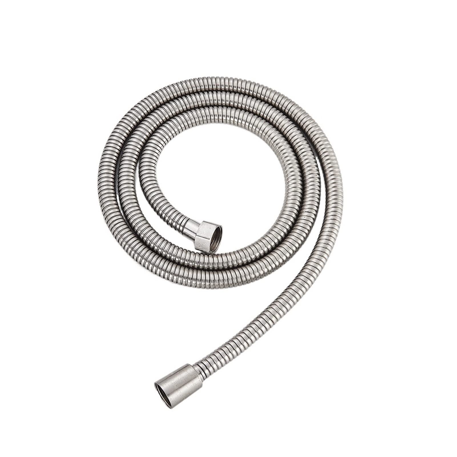 Tubo in acciaio inox Premium, Flessibili doccia senza pieghe Tubo flessibile da 59 pollici for soffione doccia portatile Tubo flessibile sostitutivo for doccia Flessibile in acciaio inossidabile Anti-