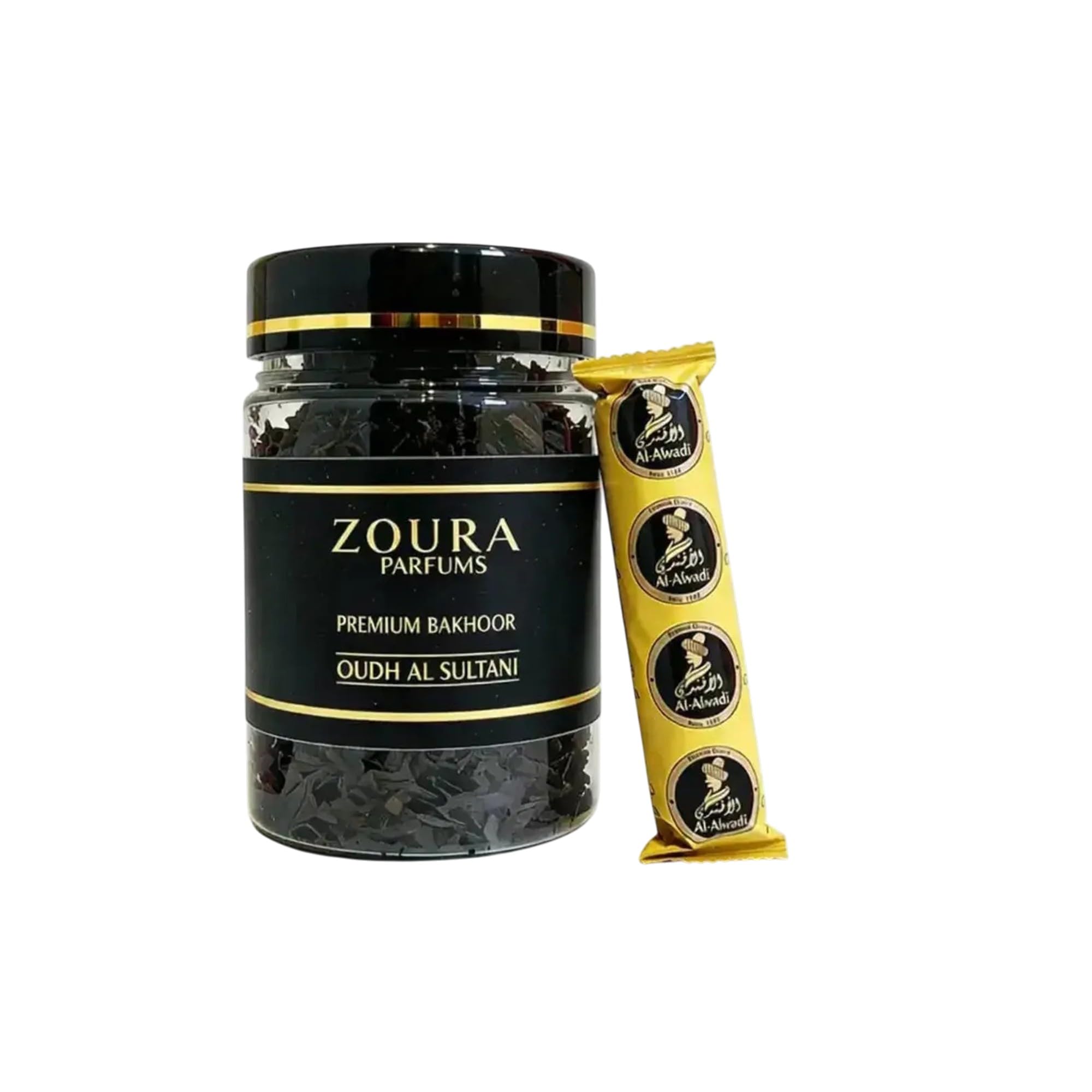 ZOURA Oudh Al Sultani Bakhoor Chips (50g) | Premium Oud Wood Incense | Long Lasting Luxury Fragrance | Smooth Burn Low Smoke Bakhoor | Home Fragrance for Prayer Meditation Special Occasions-image-3