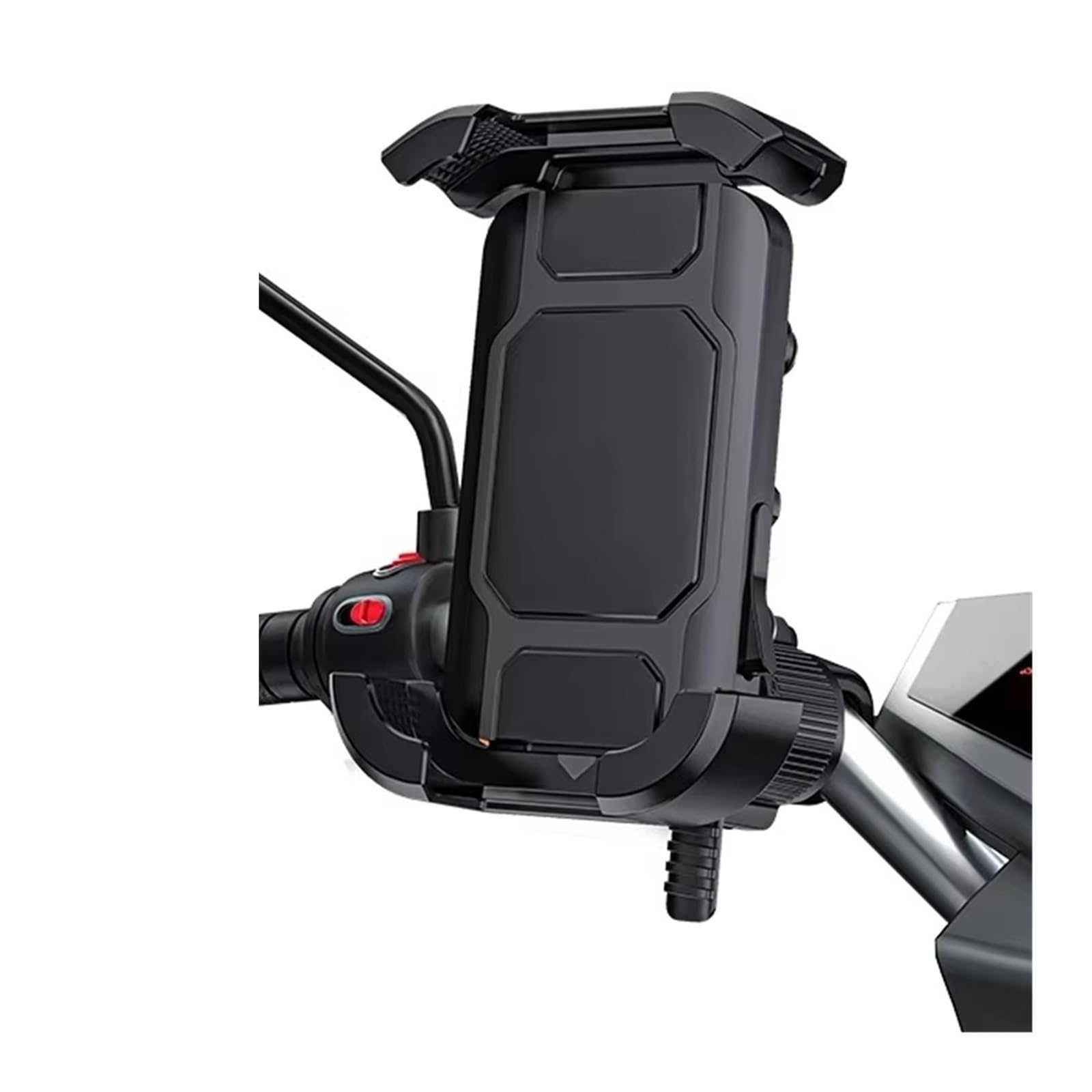 Barre Support Navigation GSP Support Navigation Véhicule Électrique Et Support Fixe Vélo Stable Résistant Aux Vibrations Support Téléphone Portable Moto Support Navigateur GPS(Bicycle B)
