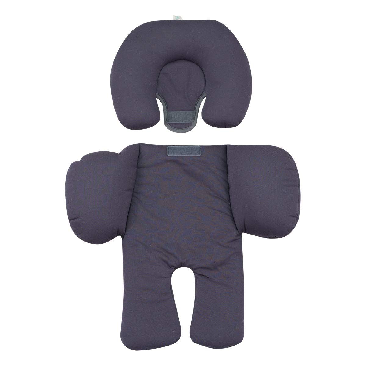 JYOKO KIDS Riduttore Antiallergico universale per Ovetto, Passeggino, Navicella 100% cotone (Marengo, Supporto per testa e corpo)