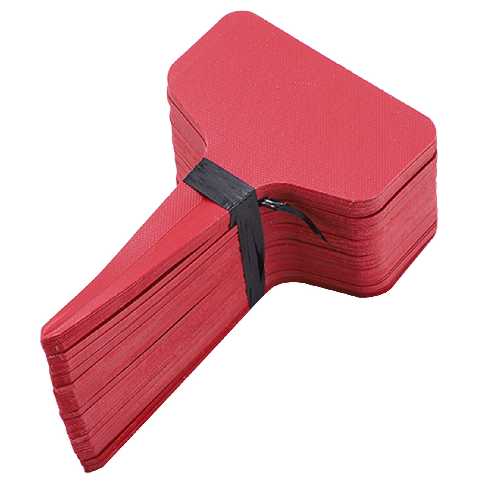 100 Etichette Per Piante In Plastica - Marcatori Da Giardino Impermeabili, Riutilizzabili, Colori Assortiti (Rosa) Per Orto E Vasi - 2