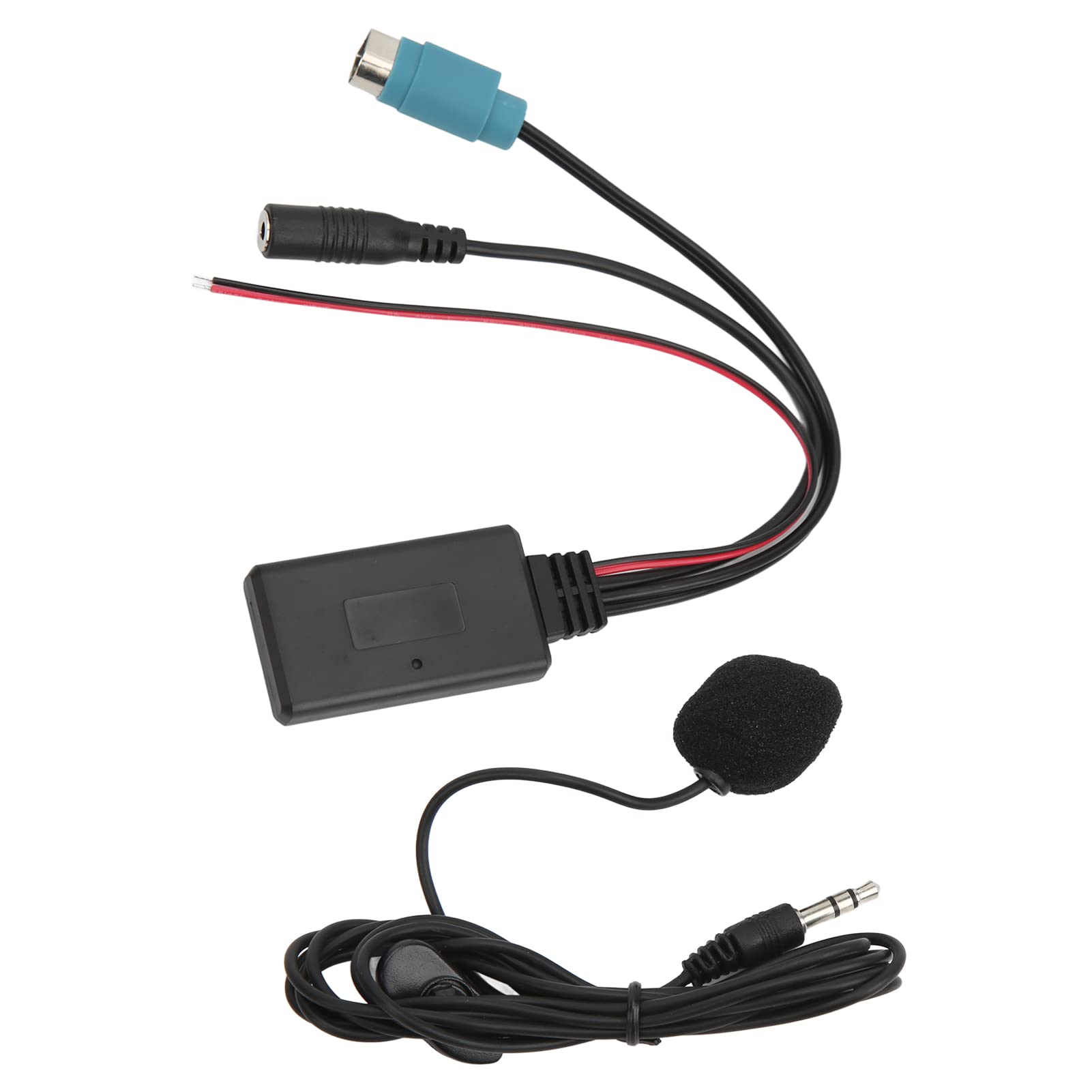 Car Bluetooth5.0 Module Hands Mic ABS 5.0 Wearproof Antiaging for KCE‑236B Is Suitable for KCE‑236B CDA‑9856/E CDA‑9857/E CDE‑9881/R/RB IVA‑D105/E/R etc.