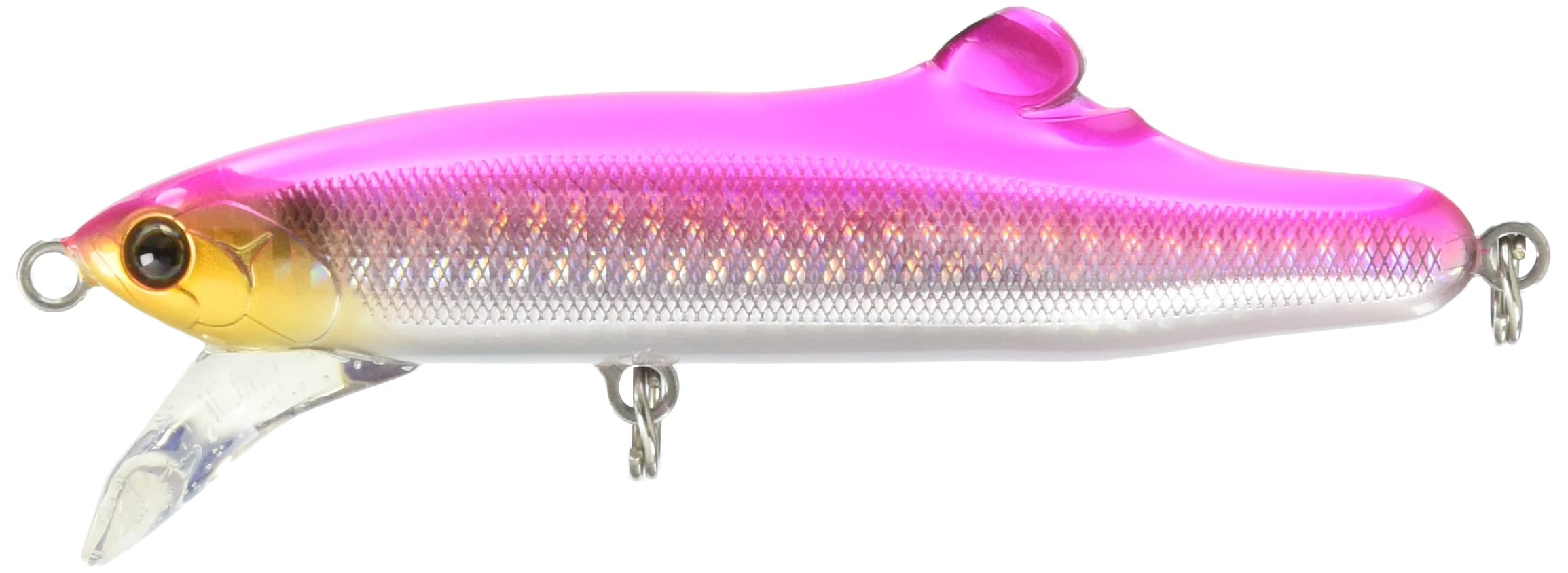 TackleHouse, Minnow, Contact, Fritz Lure, 4.2 inches (108 mm), 2.1 oz (60 g), Pink Back #03 FLITZ.60