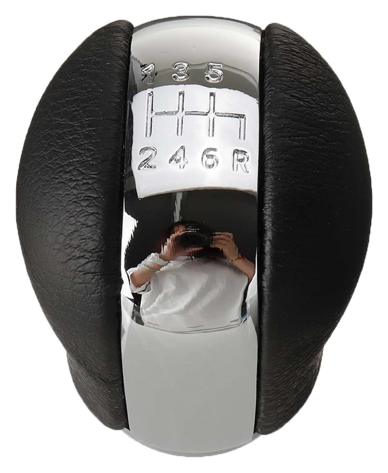 Fncvtm One Color Car Gear Knob For Nissan For Bnr34 R34 For Skyline 1998-2002 Car 6 Speed Manual Gear Shift Knob Stick Head Shifter Handball