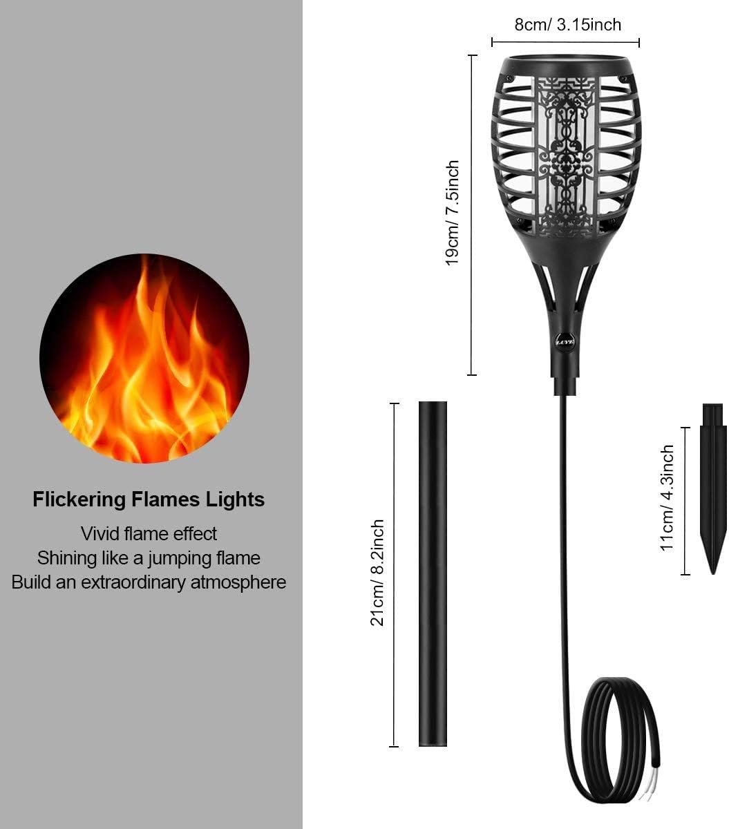 Amаzіng 🔥 Low Voltage Torch Landscape Lights LUYE Wired Flickering Flames Torches Pathway Lights 12V Outdoor Torch Lighting with Connector Waterproof Landscape Lighting for Yard Patio Decoration (8Pack) Flаѕh Sаlе Buу 1 gеt 1 Low Voltage Torch Landscape Lights LUYE Wired Flickering Flames Torches Pathway Lights 12V Outdoor Torch Lighting with Connector Waterproof Landscape Lighting for Yard Patio Decoration (8Pack)