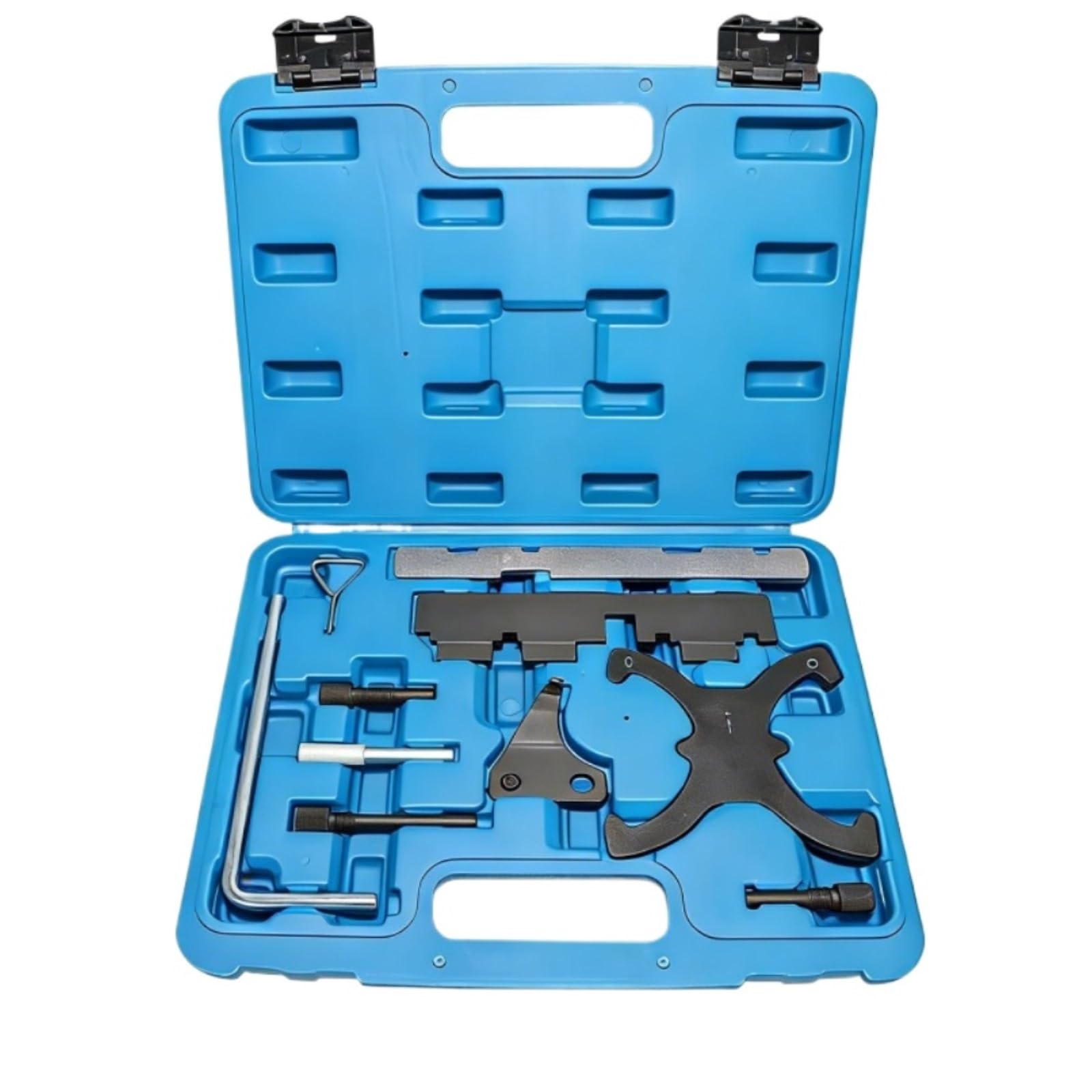 Correa Dentada Herramienta Compatible con Ford para Fusion para Escape para Focus para Fiesta 1.25 1.4 1.6 1.7 1.8 2.0 2.3 2.5L Kit Herramientas Bloqueo Sincronización del Árbol De Levas