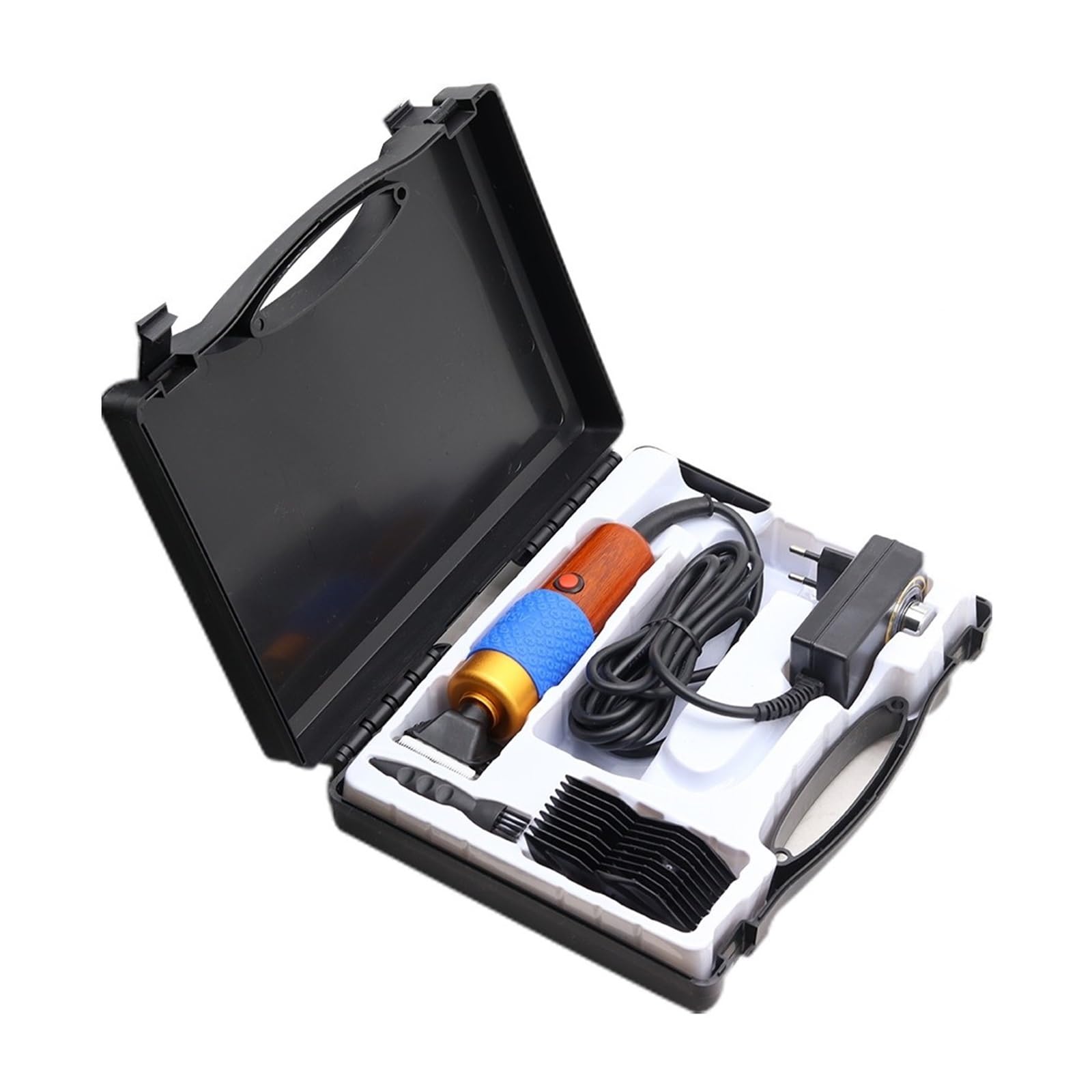 Pistolet do tuftingu 2 w 1 elektryczny pistolet do tuftowania dywanów może zarówno ciąć stos, jak i pętelkowy pistolet ręczny tkanie dywanów flokowanie elektronarzędzia(110Trimmer)
