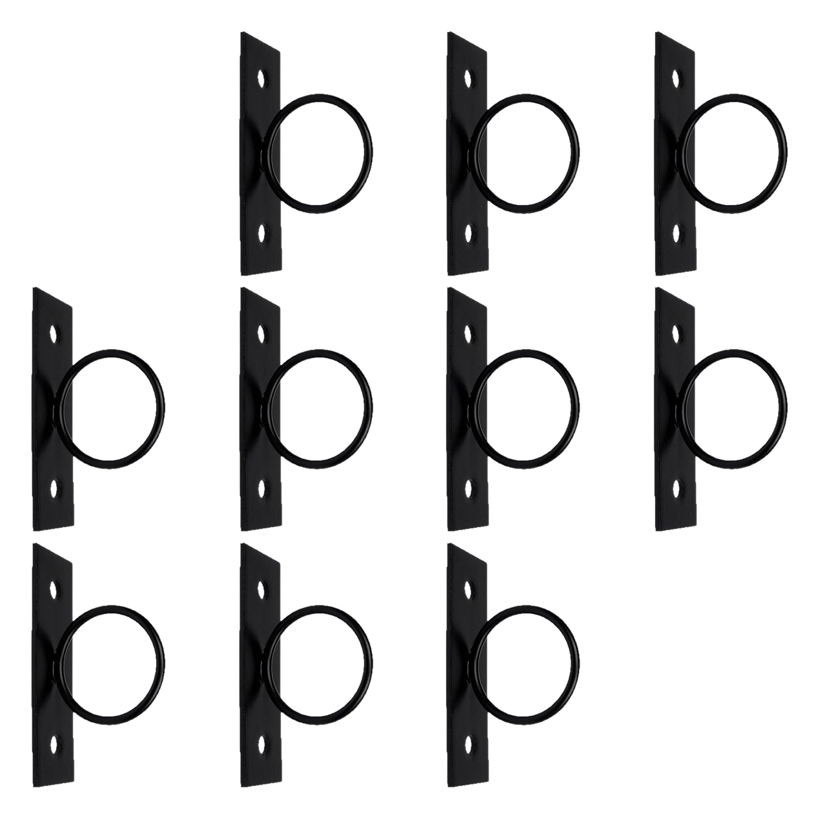 Tsophreniq 10 Pcs Hoop Parentheses, Four Thousand Protecting Cables in Coastal Otherwise Humid Areas, Promotes Security and Neat Spaces Rope Holder