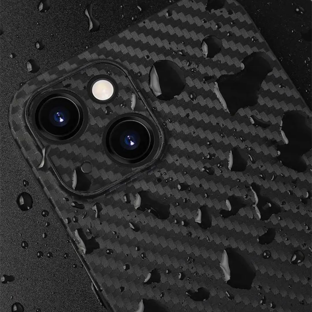 Amazon.co.jp: JIASHM iPhone 14用 超薄型カーボンファイバーケース