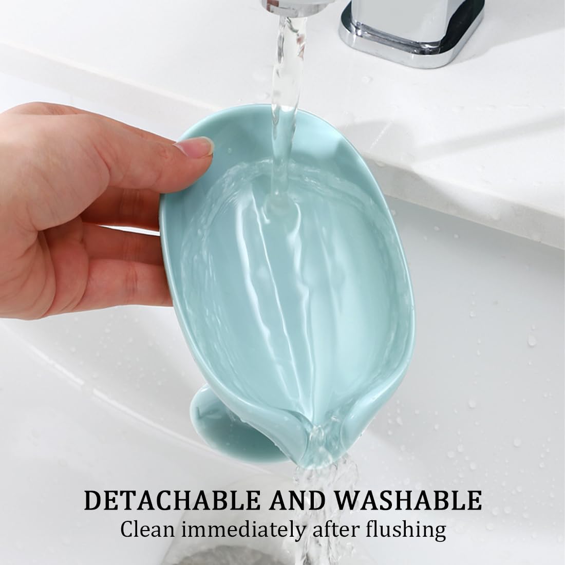 Zhongtou 2 Pezzi Porta Sapone Solido Porta Saponetta da Viaggio Portasapone in bambù Naturale Porta Sapone da Lavandino con Sacchetto di Sapone Sisal per Spugne Bagno Doccia Cucina Vasca
