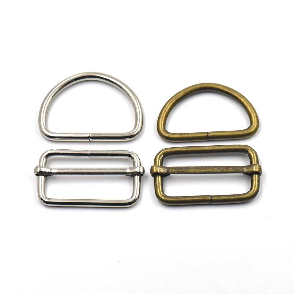 Lot De 16 Mousquetons Ronds à Ressort En Alliage Zinc - 4 Tailles (20 à 35 Mm) - Pour Porte-clés, Sacs, Bricolage, Outdoor