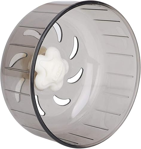 Buen efecto silencioso, gira suavemente, rueda de rata, rueda de hámster de ejercicio, 5.1 in para ratas para erizos para perros de la pradera para