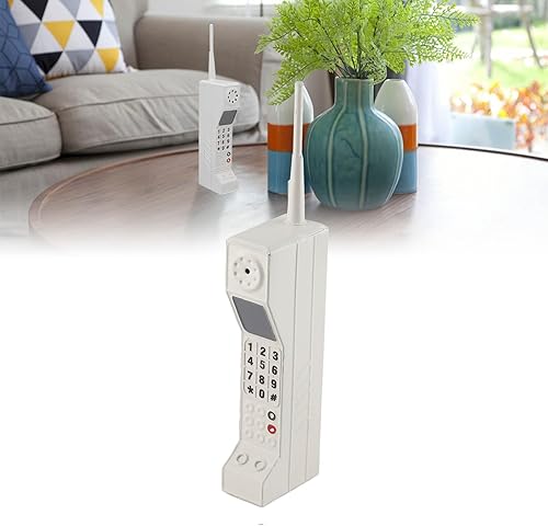 Modelo retro de teléfono celular, accesorio de teléfono de ladrillo antiguo, adorno de modelo de teléfono 70S, 80S, 90S, 90S, ornamento, vintage,