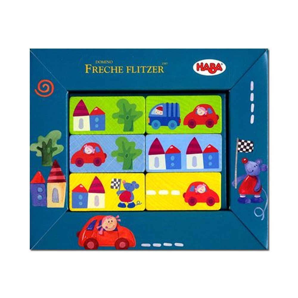 Amazon.com: HABA Games Domino Zippy Scooters : 玩具和遊戲
