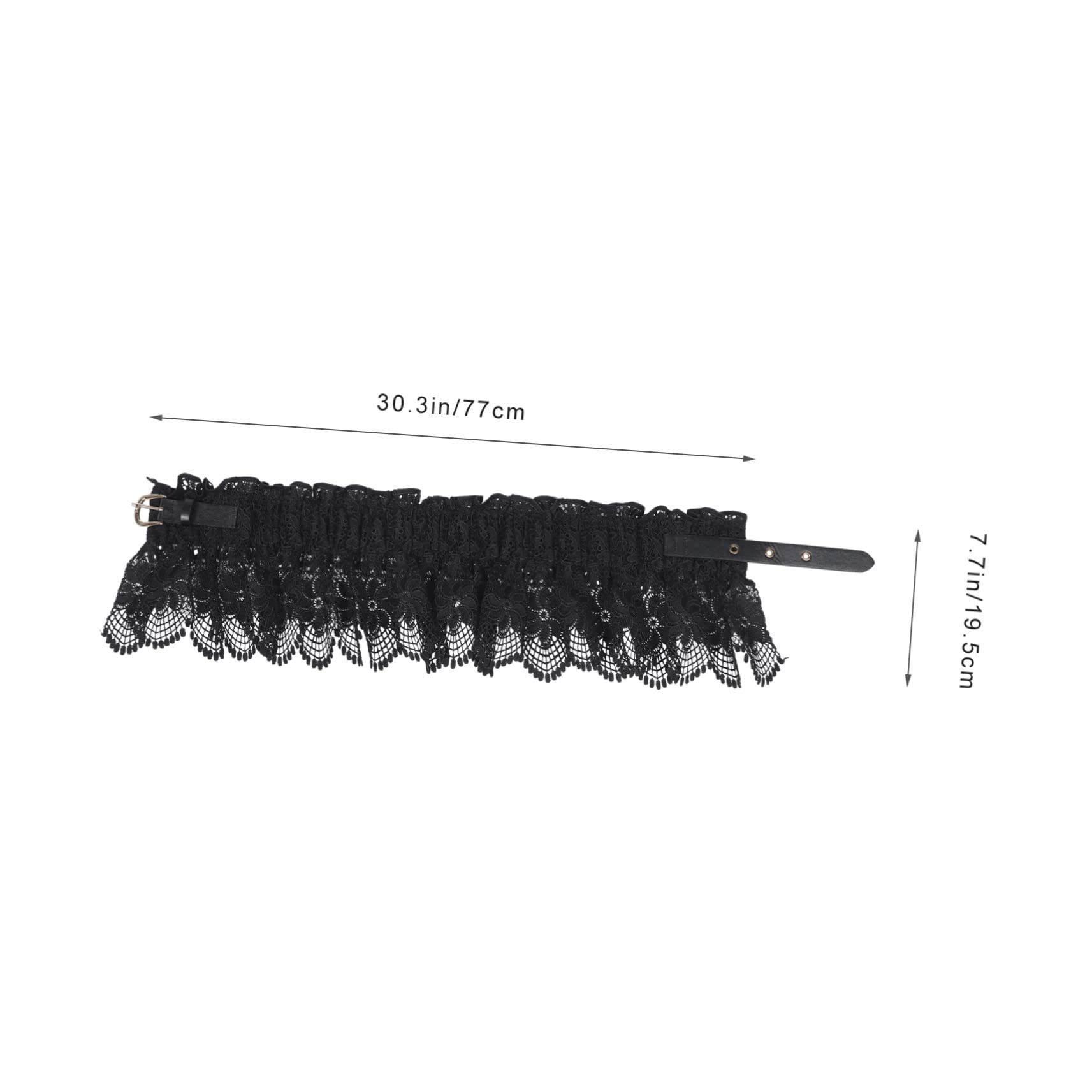 SOIMISS 3piezas Cinturón De Encaje Para Mujer y Elástico Para Vestidos y Camisas Accesorio De Moda Versátil Para Fiestas y Uso Diario