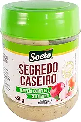 Tempero Segredo Caseiro S/Pimenta 450 g