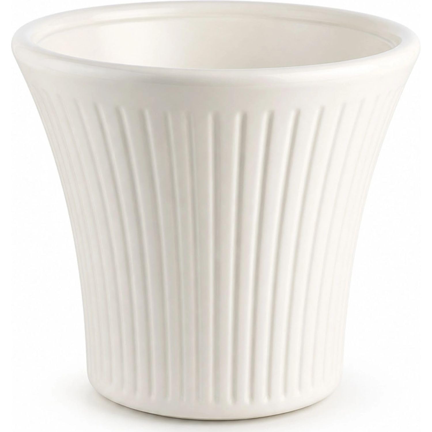 Decorative Flower Pot for Indoor and Outdoor Plants Home Garden Balcony Planter Container (10 inch White)-image-41