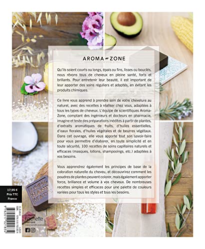 Livre Cheveux au naturel 100 recettes de soins et de colorations – photo 2
