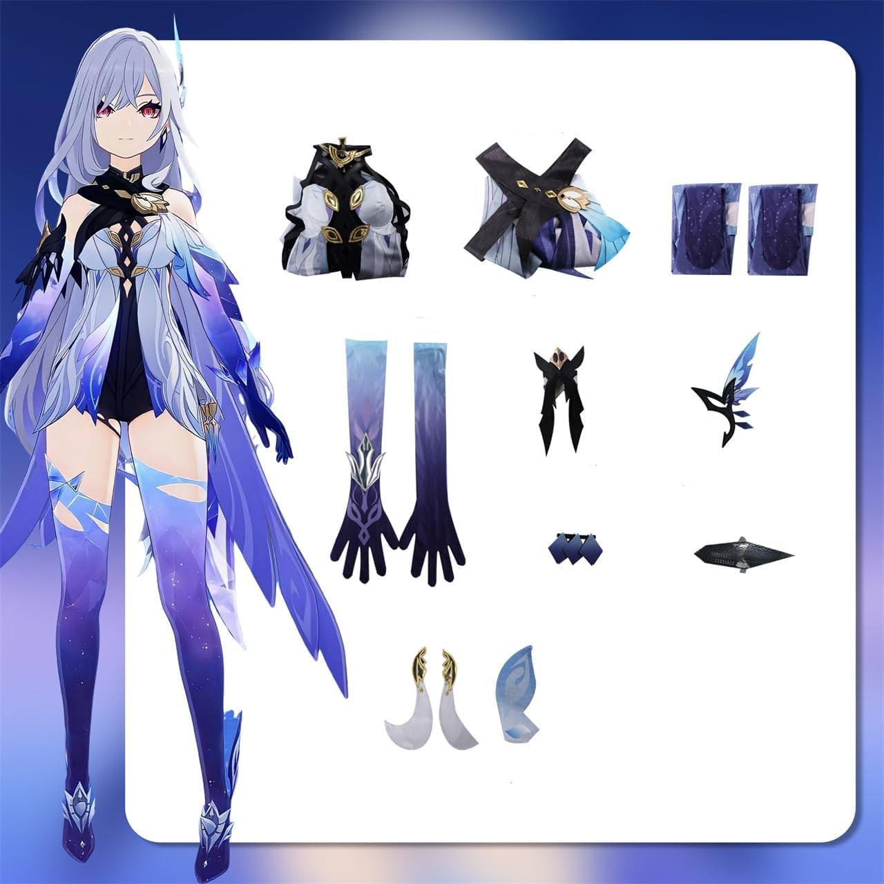 原神　スカーク　コスプレ 原神 Genshin スカーク-Skirk コスプレ衣装 コスチューム cosplay