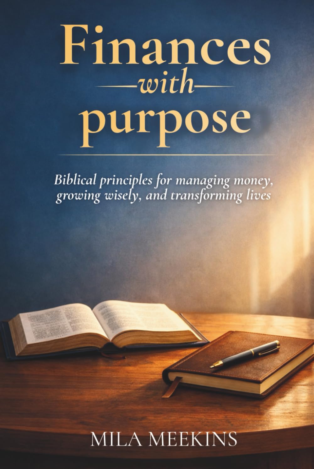 Finances with Purpose: Biblical principles for managing money, growing wisely, and transforming lives