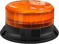Vista 1 de AnTom Magnetic Wireless Strobe Light, Waterproof Rechargeable LED Beacon Lights for Trucks, Vehicle Emergency Flashing Warning, Amber