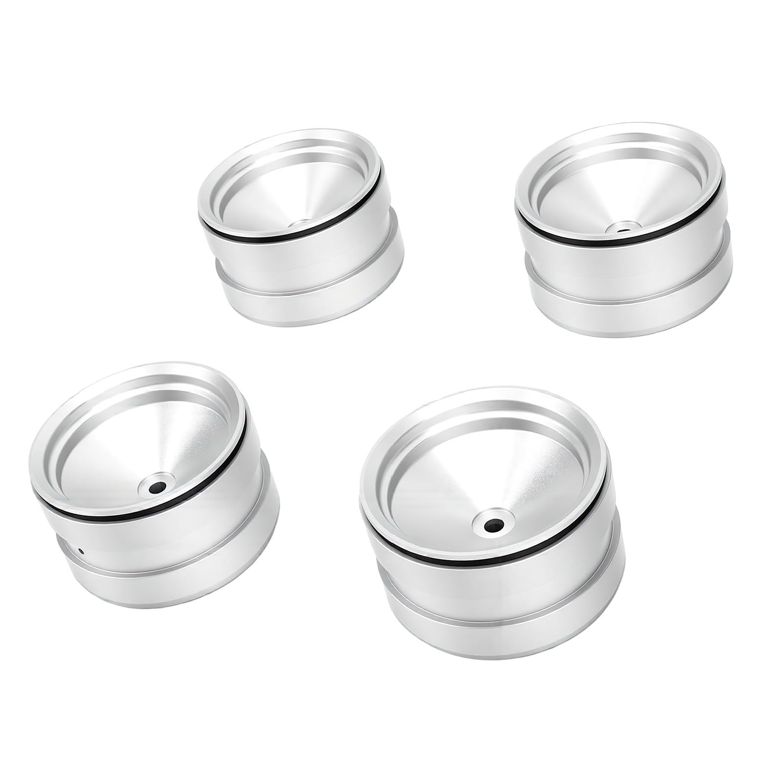 AMONIDA Aluminum Alloy Wheel Hubs, 2.2 Inch para Coche de 1/10 Crawler