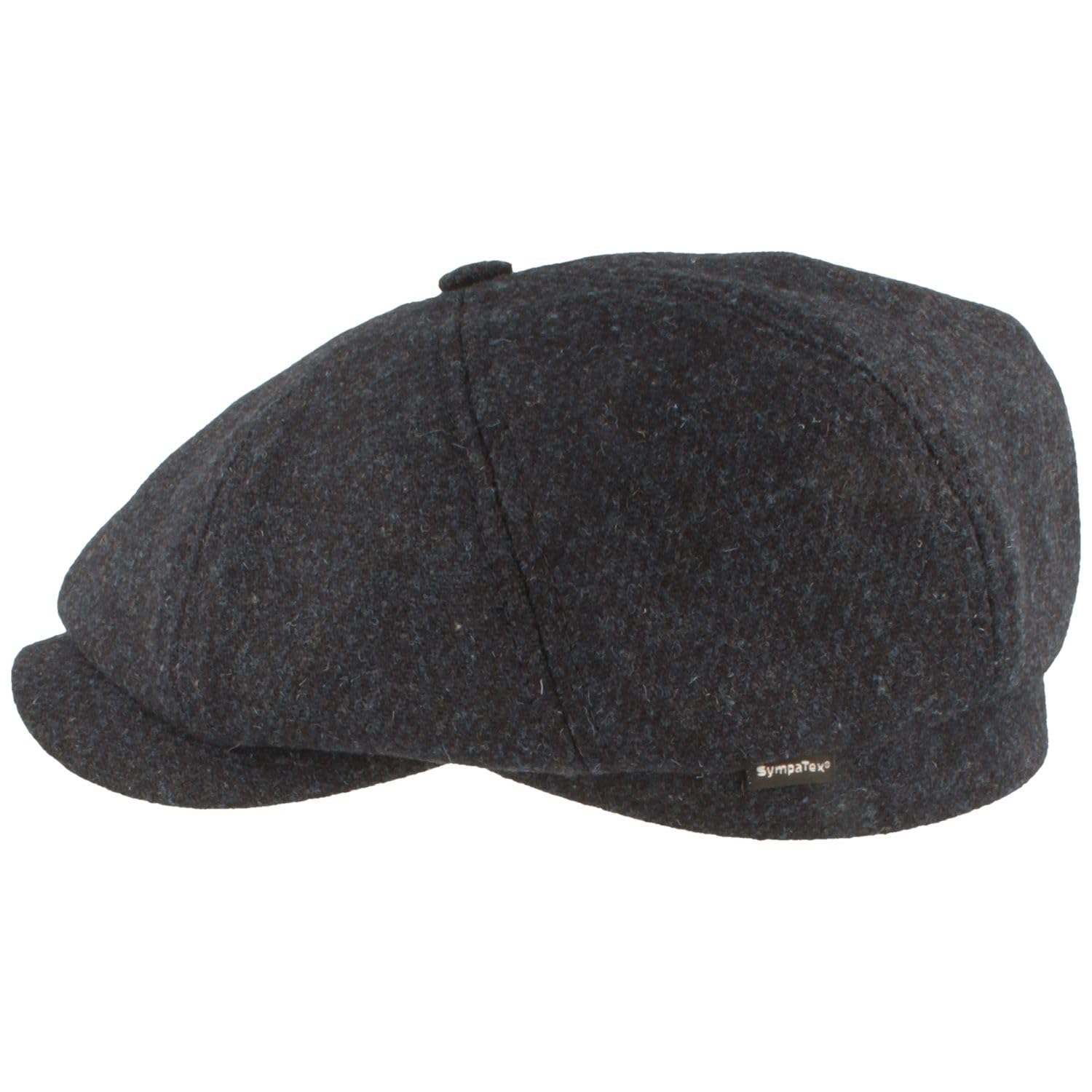 Breiter Gorro de invierno con membrana Sympatex y protección para las orejas plegable, 8 piezas, de lana, 57, azul estampado, 57