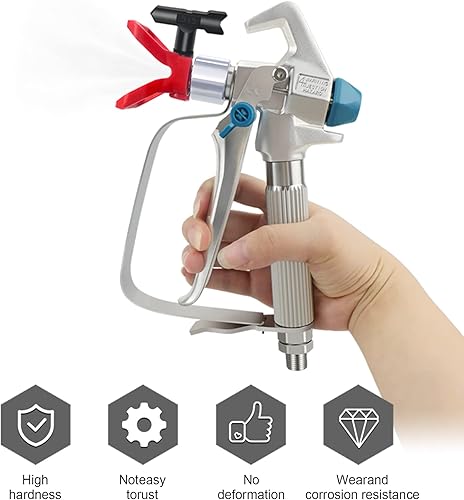 Miniatura 3 de Punta de pulverización reversible, 5 boquillas de pulverización sin aire para pistolas de pintura sin aire y pulverizador sin aire 211, 313, 415,
